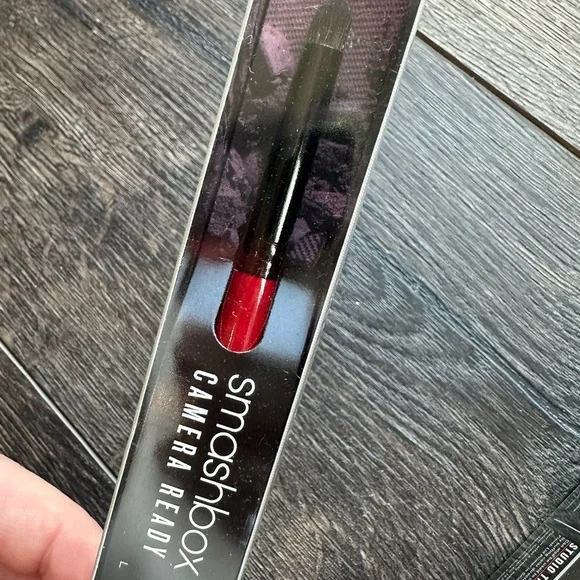 Smashbox Brushes 5 Count NWT New Blush, eye, lip, brow, smudge, smoke red black - Picture 6 of 8